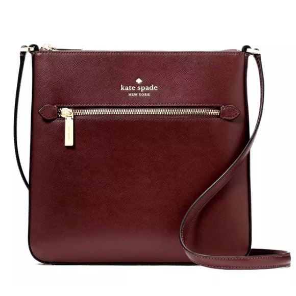 New Kate Spade Sadie North South Crossbody Grenache - Picture 1 of 5